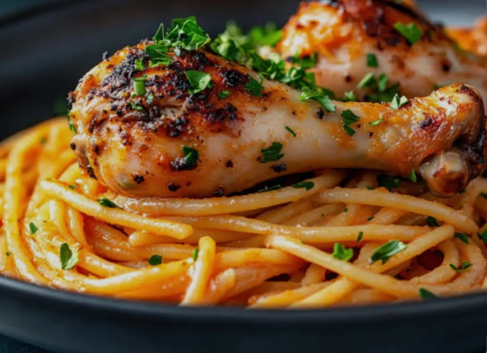 Pasta and Chicken